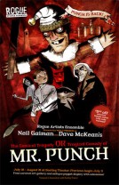 O cartaz da peça Mr. Punch